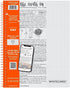 ROARING SPRING Whitelines Spiral Graph Ruled Notebook, 11" x 8.5", 70 Sheets, Digitally Download Your Notes