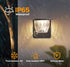 2 Pack 3 Solar Wall Lights Outdoor Waterproof, Metal Wall Lights + USB-C Powerd, Dusk to Dawn Solar Porch Lights