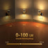 2 Pack Dimmable 0-100 3000K Briignite Night Light, Night Lights Plug into Wall, LED Night Light with LM Adjustable