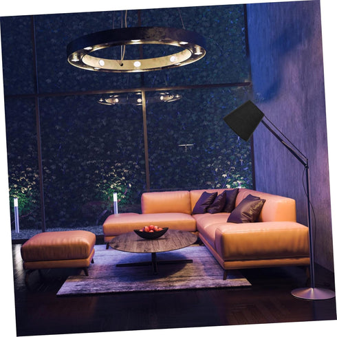 LALAFINA Cloth Lamp Shade Barrel Lampshade Fabric Lamp Shade Clip on Small Chandelier Shade for Table Lamp Floor