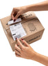USPACKSMART 200 Units, 4.5"x5.5" Clear Packing List Shipping Label Envelopes - Heavy Duty Adhesive for Labels &
