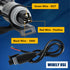 100 1/8"NPT FUSCH PSI Pressure Transducer Sensor with Connector Harness, Thread Stainless Steel Pressure Transmitter