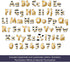 Barker Creek Letter Pop-Outs, 4" Gold, Multicolor Designer Letters for Bulletin Boards, Signs, Displays, and More