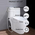 AYVANBER Set Handheld Bidet Sprayer for Toilet Handheld Sprayer Kit Toilet Sprayer Attachment for Toilet Handheld Bidet