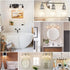 G25 LED Edison Vanity Globe Light Bulbs, 6W Equivalent to 60W, G80 Dimmable, 700LM, E26 Medium Base, 6 Pack