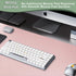 Boutilon Leather Desk Pad Protector, Non-Slip Mouse Pad, Waterproof Leather Desk Blotter for Office & Home, M-Pink