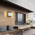 20W 6500K Tyenaza Modern Outdoor Wall Lights, Square LED Wall Sconce Light Fixtures,Waterproof Porch Light Exterior LED