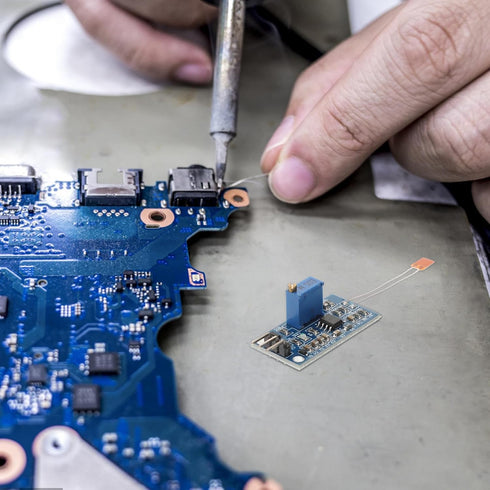 Hemobllo Bending Test Sensor Module, Strain Gauge Charge Amplifier with Voltage Output