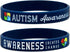 Inkstone Autism Awareness Bracelets - 6-Pack Silicone Wristbands in Adult Unisex Size