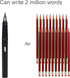 BFANGZ Everlasting Inkless Pencils, 0.7mm, 4Pcs with 8Pcs Replaceable Leads & 1 Transparent Storage Box