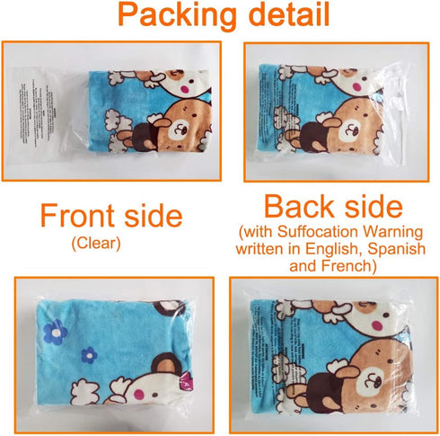 Belinlen 100 Count 18x24 Inch Self Seal Clear Poly Bags for Packaging, Shipping & FBA with Permanent Adhesive