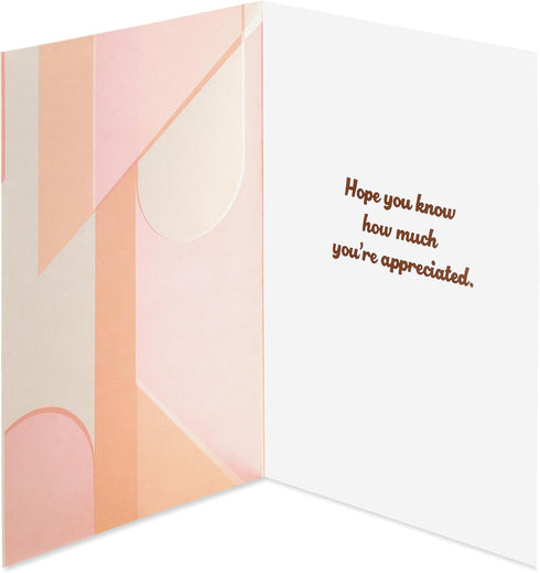 American Greetings Thank You Card - You're Appreciated