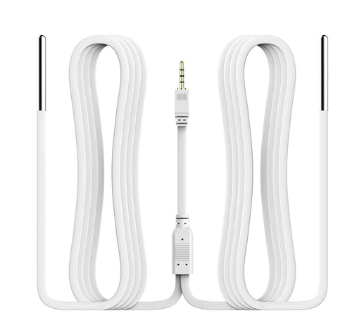 Elitech External Dual Temperature Probe, Temperature Sensor Matches with RCW-360Pro Device only, Monitor -40~176?(-40~80?), Audio Plug Connector, 16.4ft*2