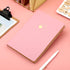 CAGIE Cute Diary Journal for Women and Girls, A5 Lined Journals for Writing, Heart-Shaped Soft Cover Journal, 256 Gold
