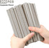 Honoson 202 Pcs Carpenter Pencil Set, 200 Pcs Flat Graphite Pencils, 2 Pcs Sharpener, Printed Ruler, White