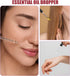 8pcs 1ml Eye Dropper, Glass Dropper with Measurements, Pipettes with Rubber Head for Medicine, Essential Oils, Feeding,