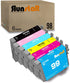 Run Star Remanufactured 6 Pack T098 T099 Ink Cartridge Replacement for Epson Artisan 700 710 725 730 800 810 835 837