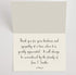 MPC Brands 50 80 lb Personalized Sympathy Thank You Cards with Message Inside Custom Funeral & Bereavement Thank You