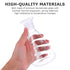Glass Conical Flask Graduated Borosilicate Erlenmeyer Flask with Ground Stopper for Lab Experiment Chemistry - 250ml