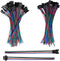 mxuteuk 20 Pairs 22 AWG 4 Pin JST SM Plug Male to Female LED Wire Connector Adapter 150mm for 5050 3528 Strip