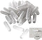 shiguan 1/4" Screw Thread Protectors for Storm Hurricane Shutters Bolts White -50 Pack