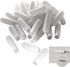 shiguan 1/4" Screw Thread Protectors for Storm Hurricane Shutters Bolts White -50 Pack