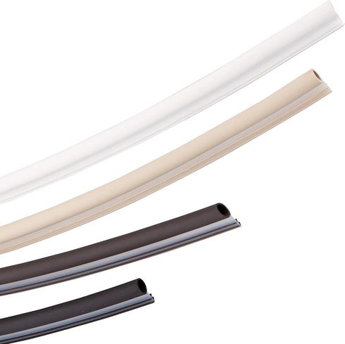 Window Weatherstrip Seal 1/4" Bulb Bubble Kerf Mount - 4 Colors & 6 Length Options