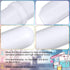 Magnetic Stir Bar White Stir Rod Magnetic Stir Plate with Ring Shape Magnet Stirrer Mixer Stirring Bar for Laboratory (16 Pieces,35 mm/ 1.38 Inch)