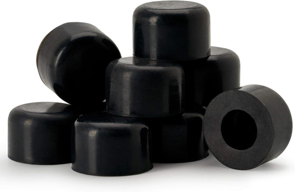 Premium Rubber Door Stop Stud Replacement Tips, Universal Size Doorstopper Bumpers for Wall & Floor Protection
