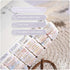 Idyllic Grace Bible Tabs - 90 Tabs, Gold Foil Lettering, Glossy Laminated, Durable, Christian, Catholic, Index Labels