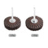 uxcell Abrasive Cloth Flap Wheel Sanding Star Set, 1/4-Inch Shank 80 Grit & 120 Grit for Woodworking