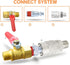 GASHER 1/4-Inch NPT Male Industrial Air Plug - Pneumatic Plugs, 300PSI, Pack of 10