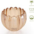 5" 4.25" 1 Pack Shenmoyl Tulip Lamp Shades Replacement, Dia. * H Amber Glass Sconce Shade Heavy and Thick for Wall