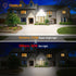 75W 7000LM IP65 6500K Onforu LED Security Light, Brightness Outdoor Flood Light Fixture Switch Controlled, Waterproof