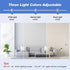 5.3 Inch 15W Dimmable 3CCT 3000K 4200K 6500K Ceiling Fan LED Light Replacement, Ceiling Fan Light Kit, Ceiling Light