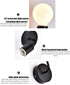 E27 AC85265V TOPINCN LED Sconces Wall Mounted Lamps Black Wall Light Fixture Retro Iron Single Head for Bedroom Living