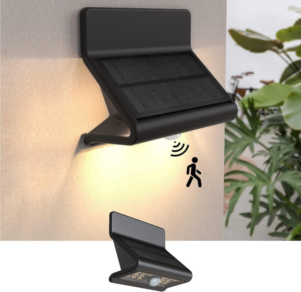 AURAXY Motion Sensor Outdoor Lights with Optical Lens - 3 Modes, IP44