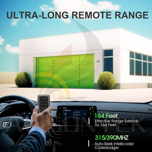 Avisontek 2 O3T-BX O3T-A Opener5 for Overhead Door Remote, Compatible with CodeDodger Overhead Door Garage Door Year