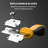 Nicpro 2 PCS Multi-Purpose Razor Blades Scraper Set with 20 Blades, Adjustable Handle for Cleaning Glass and Paint