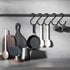 3 Inch 12 Pack Small S Hooks, Heavy Duty Vinyl Coated Non Slip Hooks for Hanging Plants, Pots, Pans