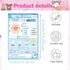 6 Pack wootile Pretend Play Notepads Playtime Pads Pretend Play Notebooks Variety Role Play Doctors Report Grocery List