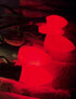 Xingzd 25Ft C7 27 Bulbs, Red Chritsmas Lights Outdoor, Vintage String Lights with Red Baked Incandescent Hanging Patio