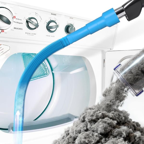 Holikme Dryer Vent Cleaner Kit Dryer Lint Vacuum Attachment Brush, Lint Remover,