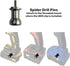 Spider Tool Holster - Drill Pins - Pack of One - Premium CNC Stainless Steel - Attaches to The Side of Any Brand Power Drill and Driver - Pairs with Spider Tool Holster and Tool Docks