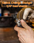 Plug Cutter, 8Pcs Wood Plug Cutters Drill Bit Set with 1/4 Hex Shank, Straight and Tapered Cutting Tool