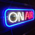 Dimmable 16''X6'' Ajoyferris On Air Neon Sign for Wall Decor Recording Neon Lights Live Streaming Led Sign On Air Light