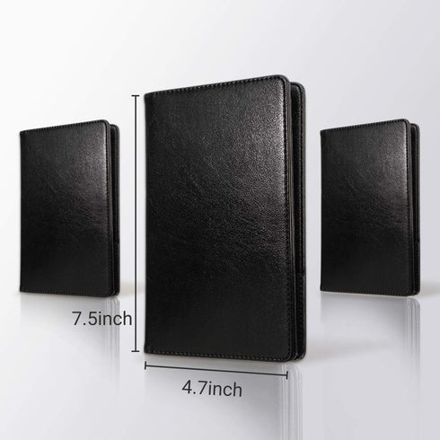 Mymazn Black Server Books for Waitress Book Waiter Book Server Booklet Restaurant Waitstaff Organizer, Serving Book