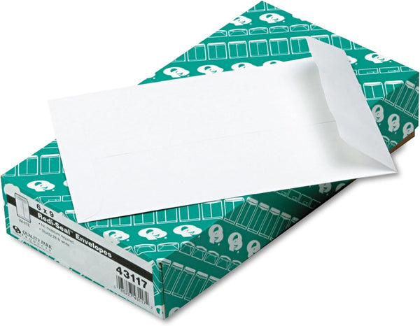 Quality Park Redi-Seal White Catalogue Envelopes | QUA43117