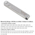 ZLKSKER 32 Blade Steel Feeler Gauge: Thickness Measuring Tool with Metric & Imperial for Valves & Engines