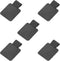 yueton 5pcs Self-Adhesive Leather Pen Holder with Elastic Loop for Notebooks